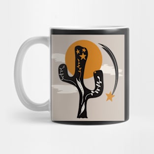 Desert Life Folk Art Mug